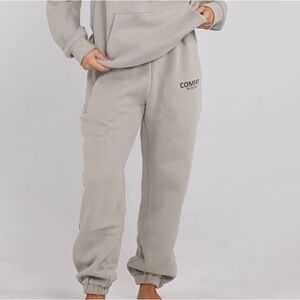 COMFRT Jogger Sweatpants XL Unisex Stone - Matching Hoodie Sold Separately